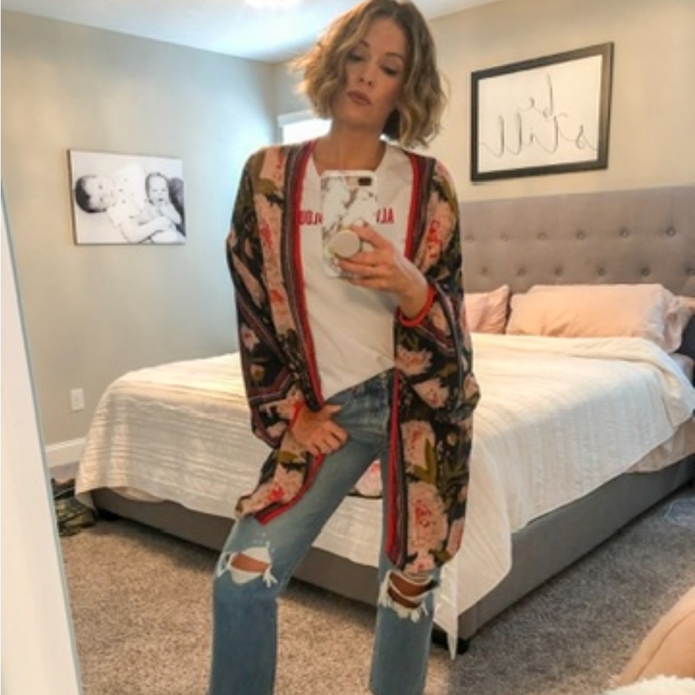Floral kimono one size
